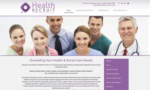 Bespoke Web Design Example