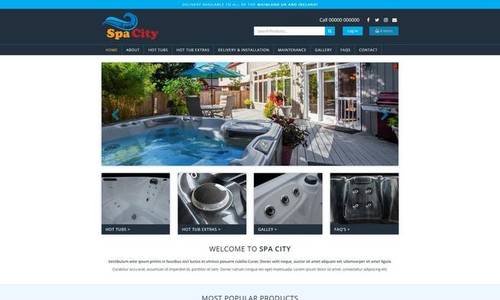 Ecommerce Web Design Example
