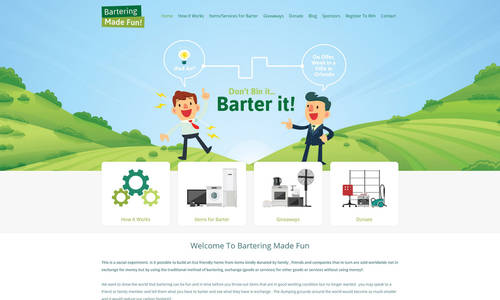 Bespoke Web Design Example