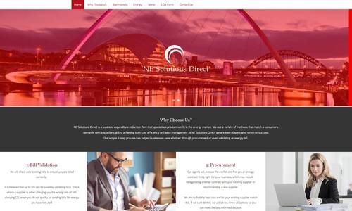 Bespoke Web Design Example