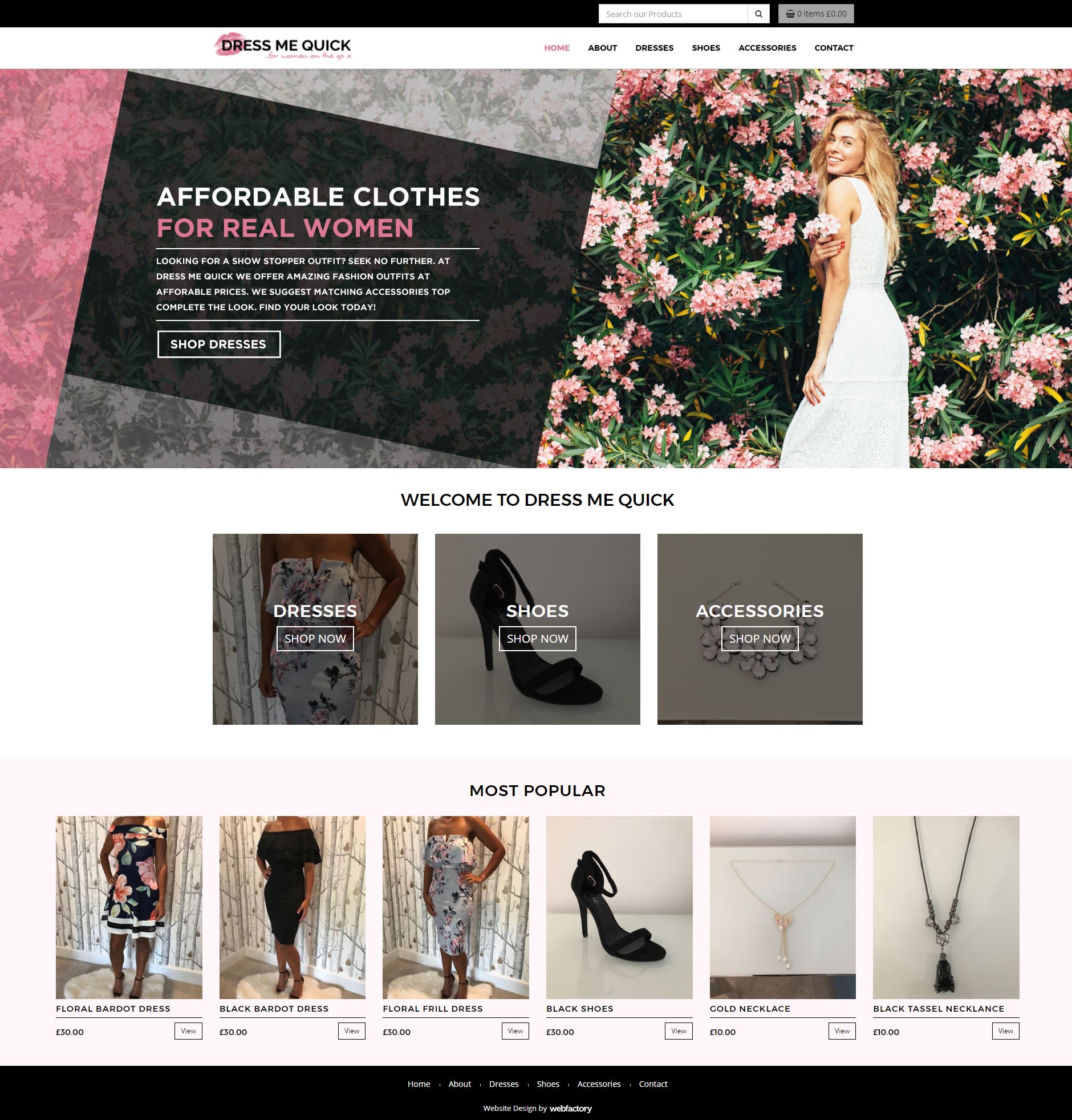 Outfit designer website top