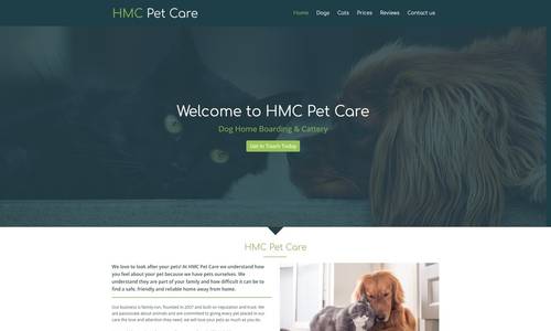 Animal Care Website Design Examples Webfactory