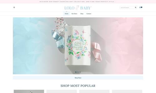 Ecommerce Web Design Example