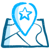 Custom map pin