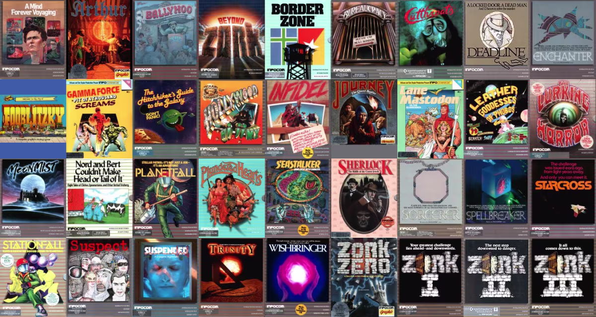 Interactive fiction covers
