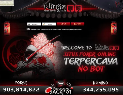 NinjaQQ, situs judi online, dominoqq