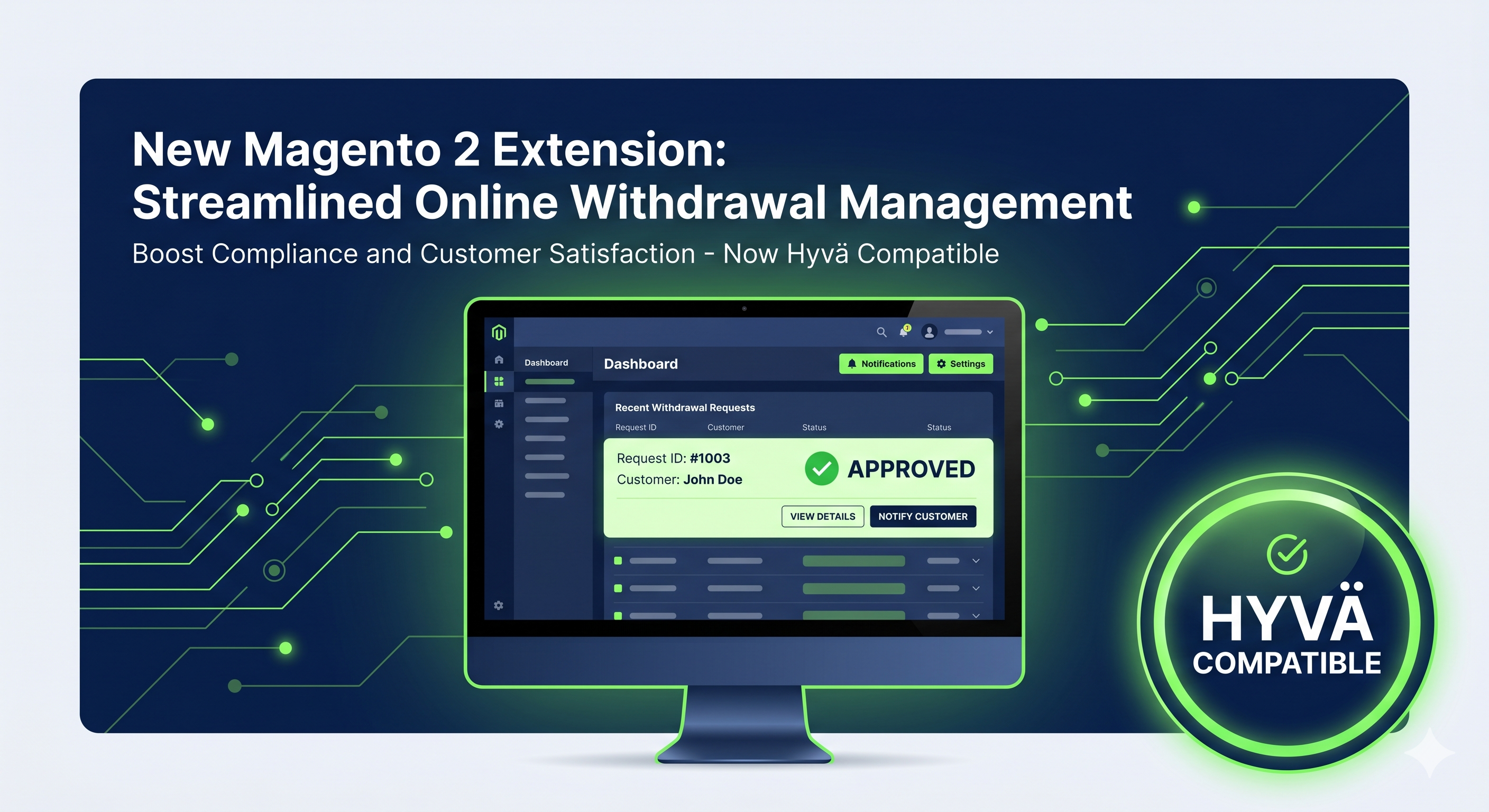 Online Withdrawal Module