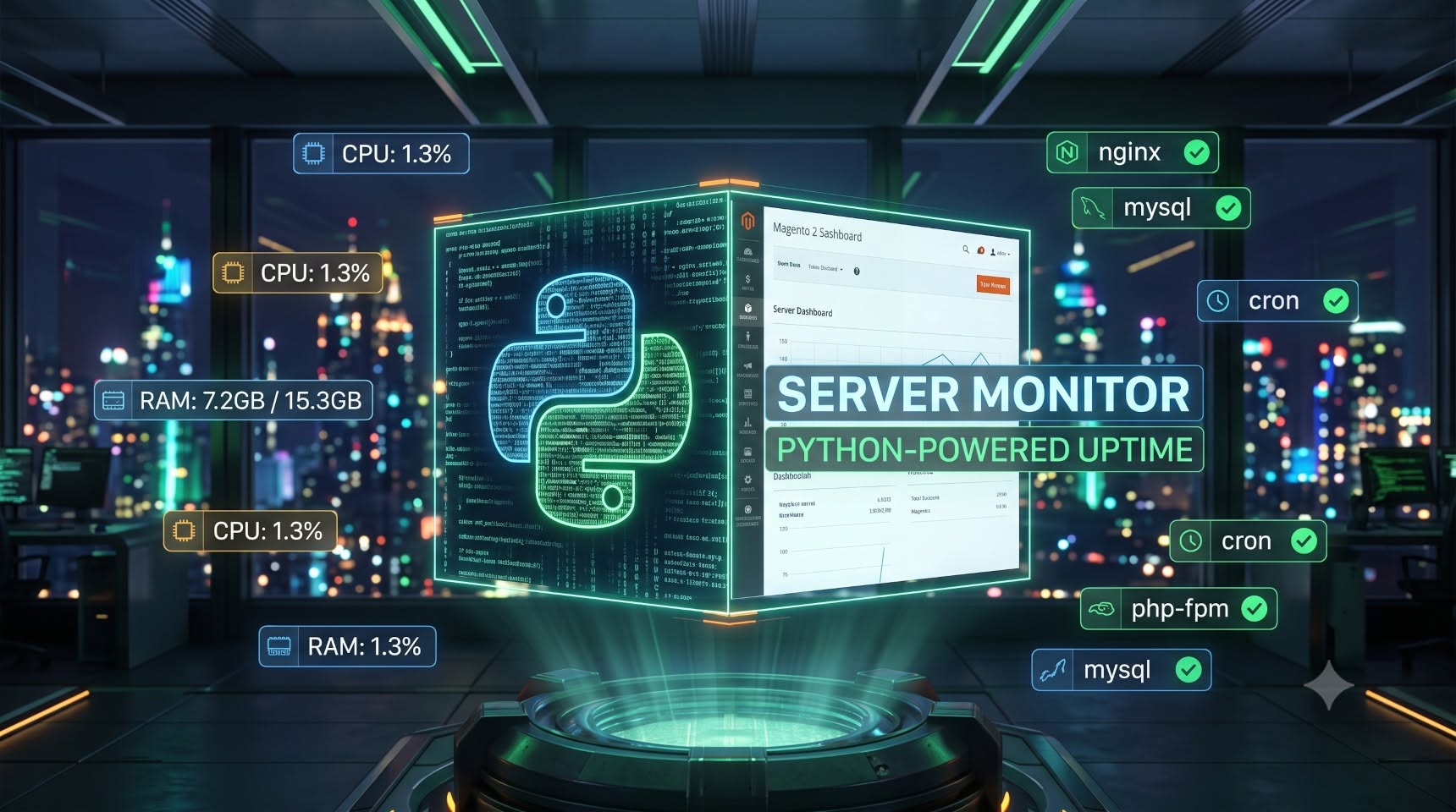 Magento 2 Server Monitor