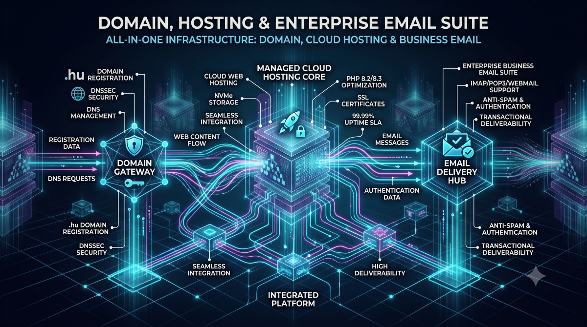 Domain, Hosting & Enterprise Email Suite