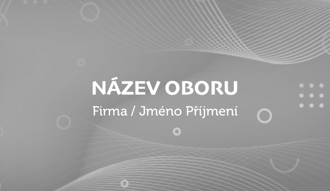 Zadní strana vizitky bez loga - Vizitka pro kadeřnictví modrá #egj-277
