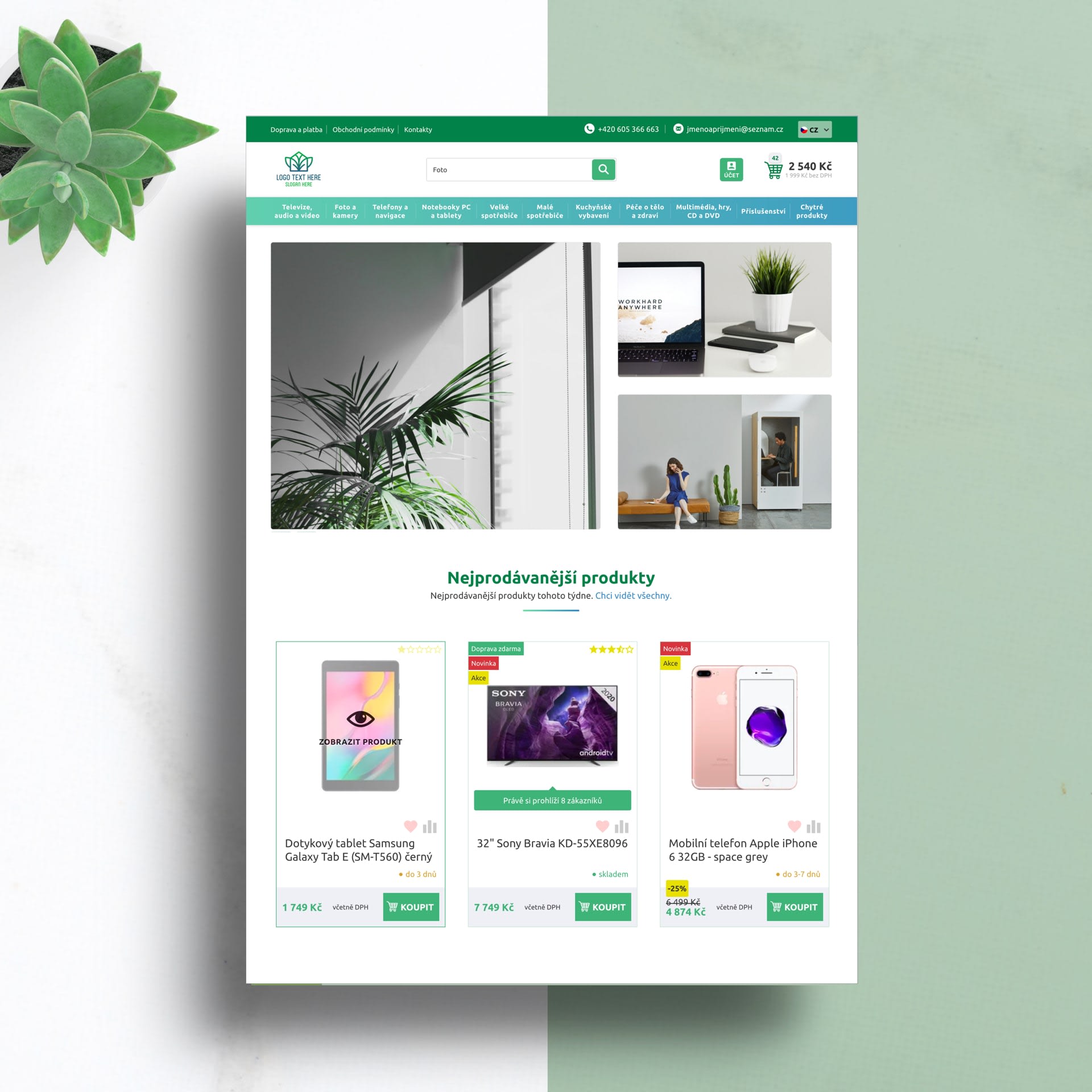 Webdesign – eshop