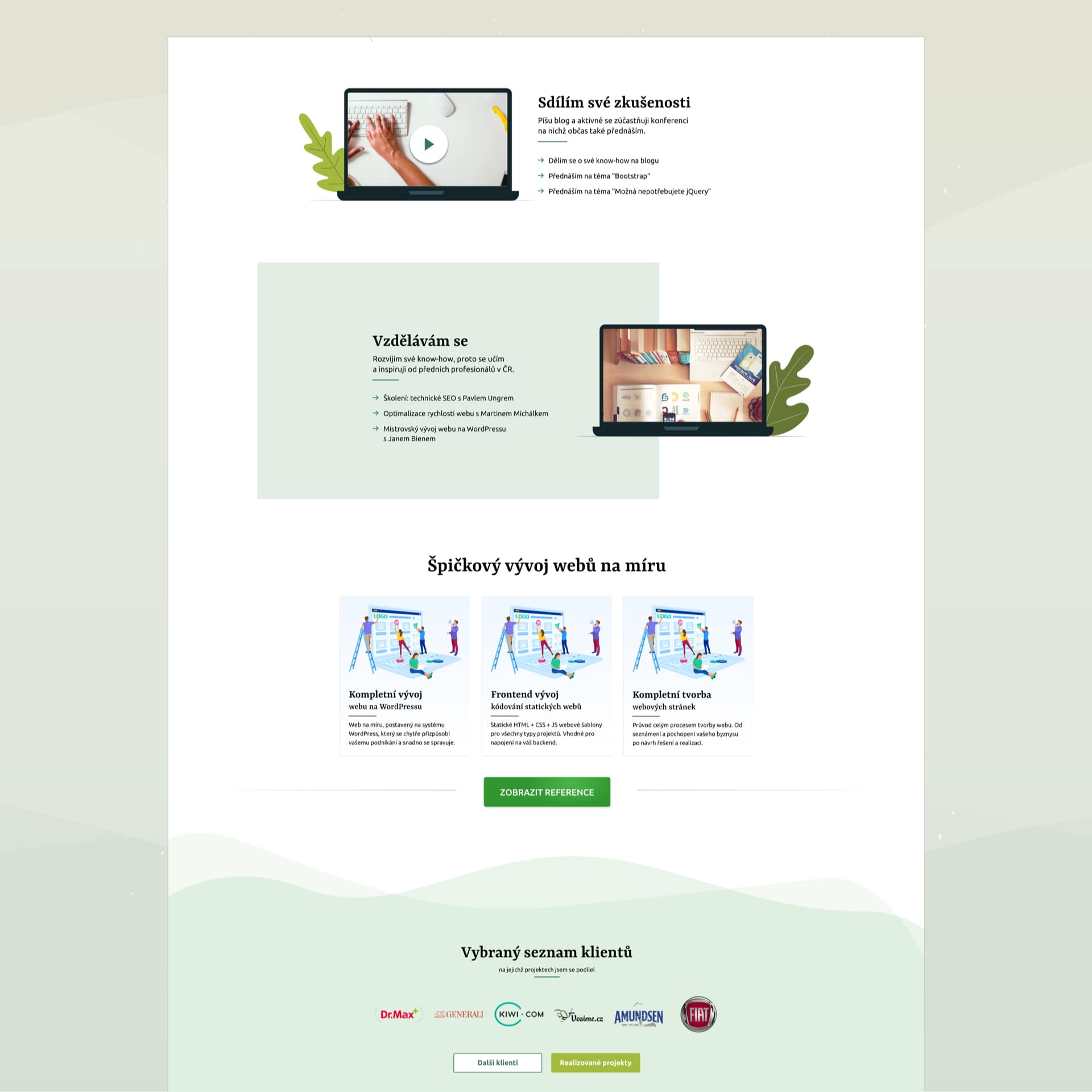Webdesign-Onepage