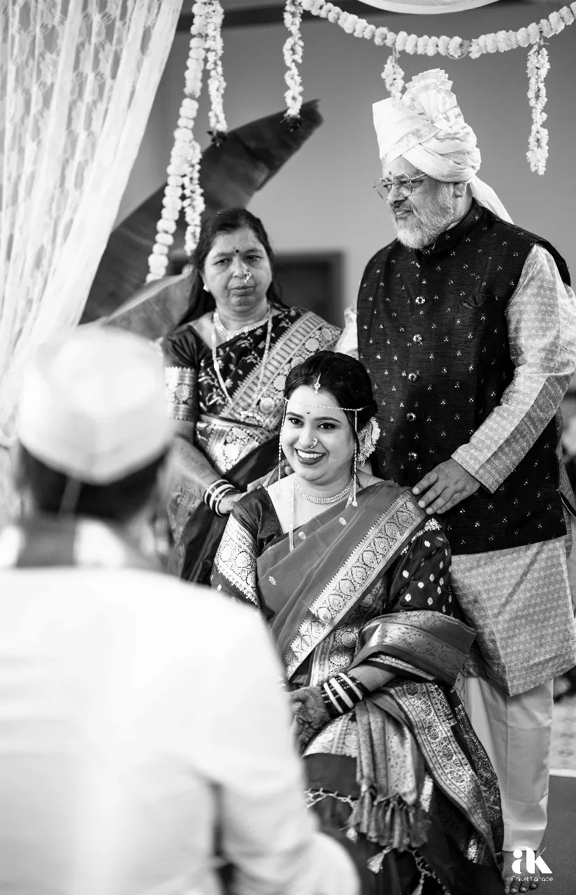 Wedding Photography Pune, Maharashtra | Black and White