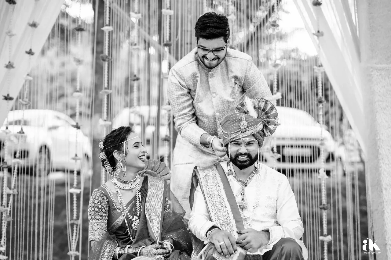 Wedding Photography Pune, Maharashtra | Black and White
