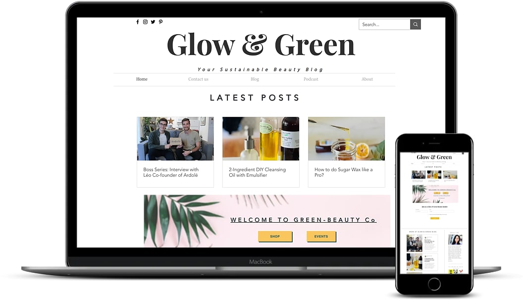 Glow and Green Case Study