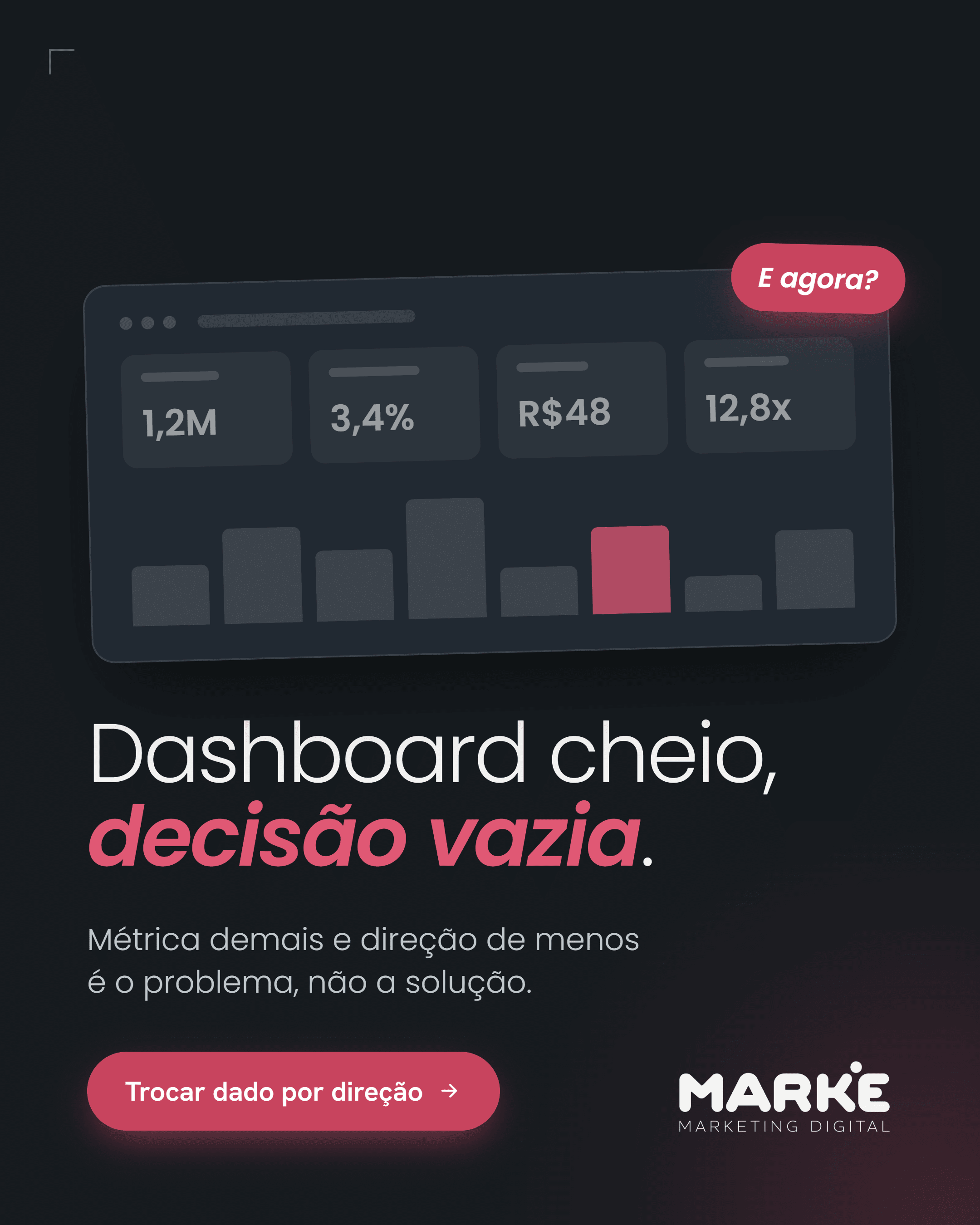 Banner que leva para a página da auditoria de performance da Marke