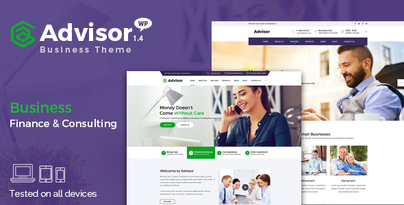 Advisor - Best Corporate WordPress Theme