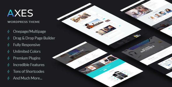 Axes Corporate WordPress Theme