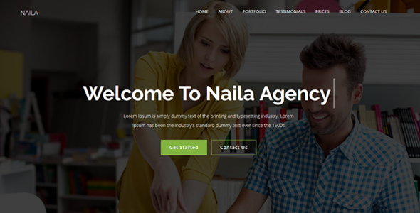 Naila Best Corporate WordPress Themes