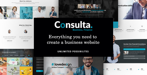 Consulta WP Theme