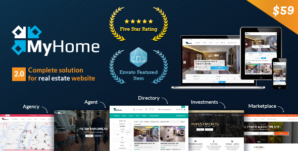 MyHome - Real Estate WordPress Theme