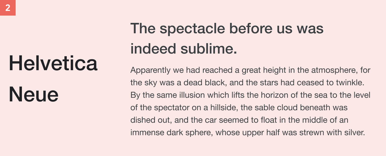 Helvetica Neue