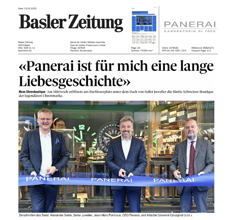 2607_Presseartikel_Panerai_Basler_Zeitung