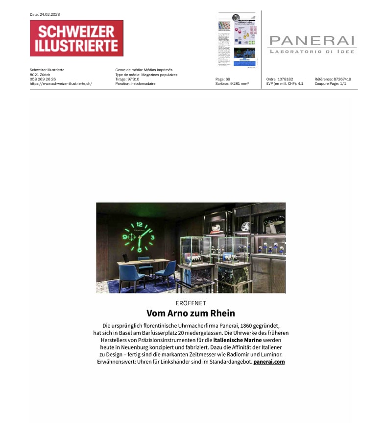 2607_Presseartikel_Panerai_Schweizer_Illustrierte