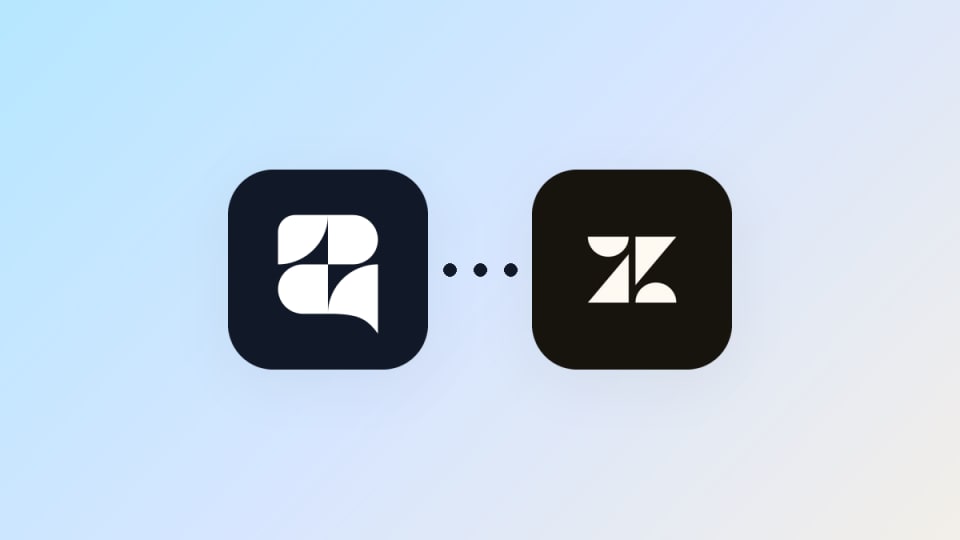Zipchat and Zendesk logos side by side, showing the Zipchat AI agent integration for Zendesk