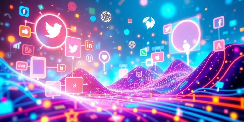 Futuristic technology and e-commerce in social media context.