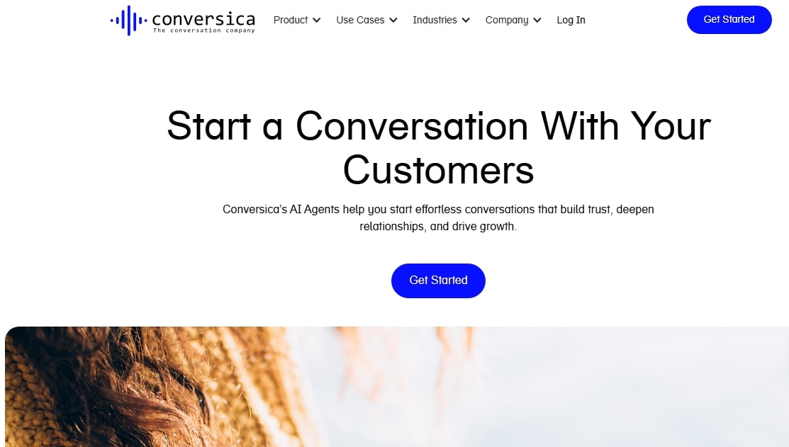 Conversica homepage