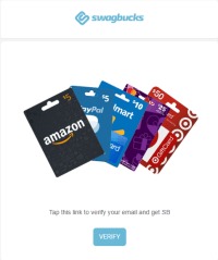 Email Verifikasi Swagbucks