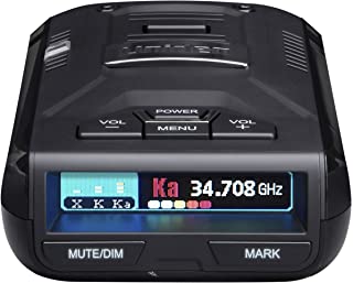 uniden-r3-extreme-long-range-laserradar-detector-record-shattering-performance-built-in-gps-w-mute-memory-voice-alerts-red-light-speed-camera-alerts-multi-color-oled-display-black