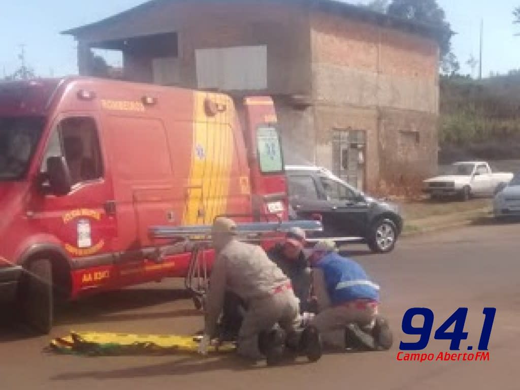 Laranjeiras: Acidente entre moto e carro aconteceu na Av. Santos Dumont no bairro BancÃ¡rio na tarde desta quinta (18)