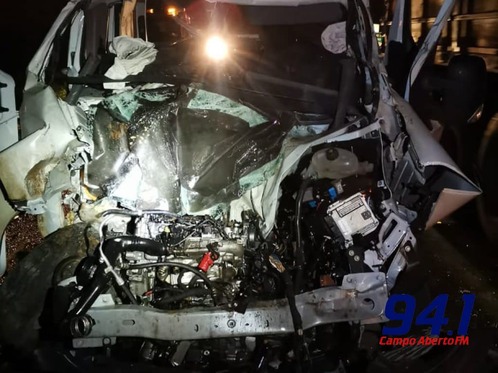 Laranjeiras: Grave acidente na BR 277 no trevo de acesso a Marquinho deixa uma pessoa morta