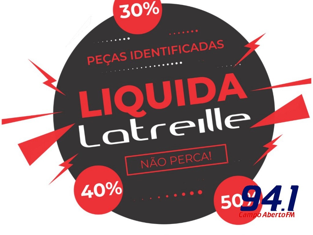 Liquida Latreille...Jeans com atÃ© 50% de desconto.