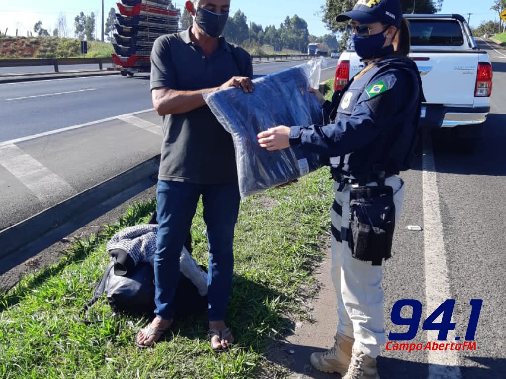 Com a chegada do frio, PRF no ParanÃ¡ intensifica aÃ§Ãµes do projeto â€œVidas nas Estradasâ€