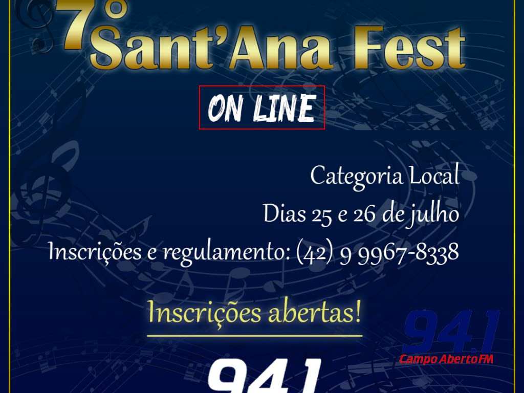 13 interpretes estÃ£o inscritos no Santana Fest 2020 na live