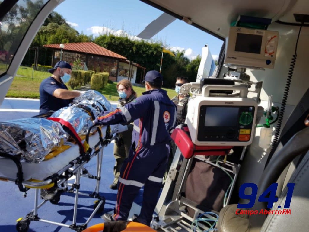 Jovem tem 30% do corpo queimado ao tentar acender churrasqueira com gasolina