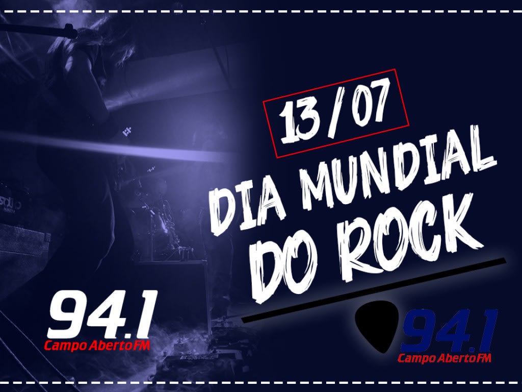 13 de julho, dia internacional do rock