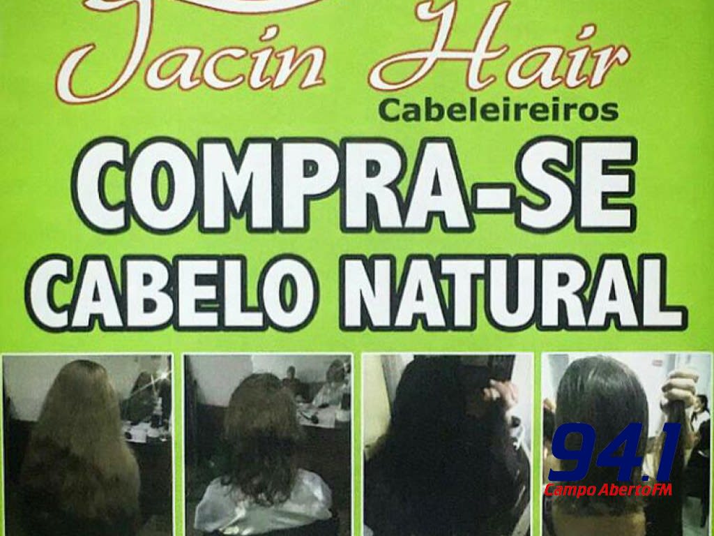 Nesta quarta feira (22) a Equipe Jacin Hair estarÃ¡ comprando cabelo em Laranjeiras do Sul
