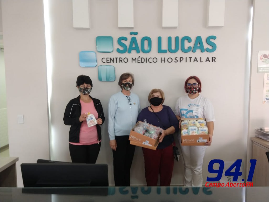 ASR doa kits do Projeto BebÃª Quentinho para o Hospital SÃ£o Lucas