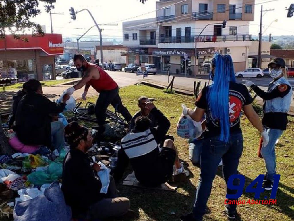 AssociaÃ§Ã£o de Bombeiros Civis e Socorristas promove aÃ§Ã£o beneficente em Laranjeiras do Sul