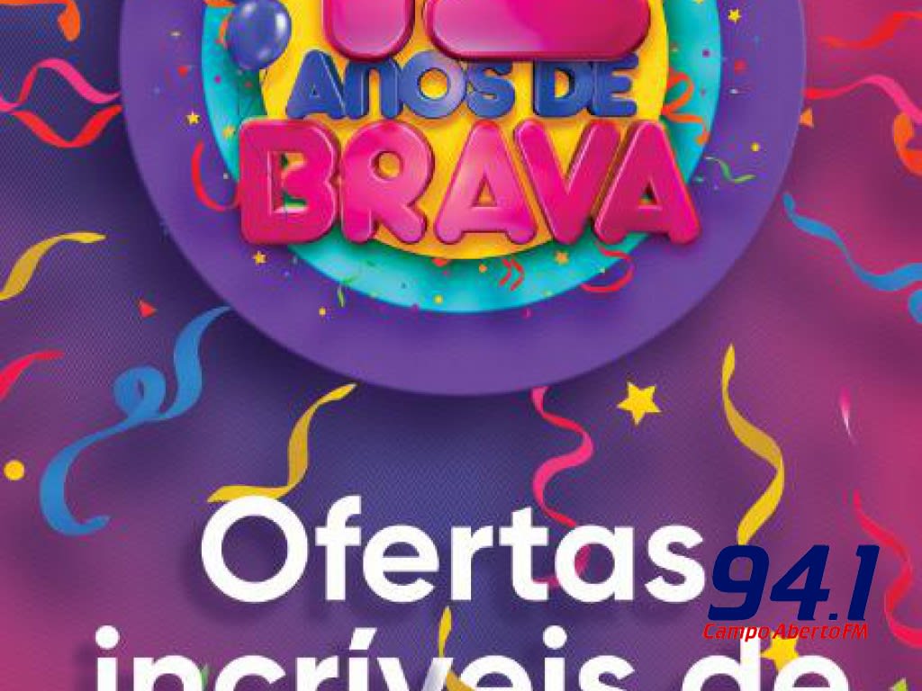 Rede Brava de FarmÃ¡cias comemora 12 anos com muitas ofertas e promoÃ§Ãµes