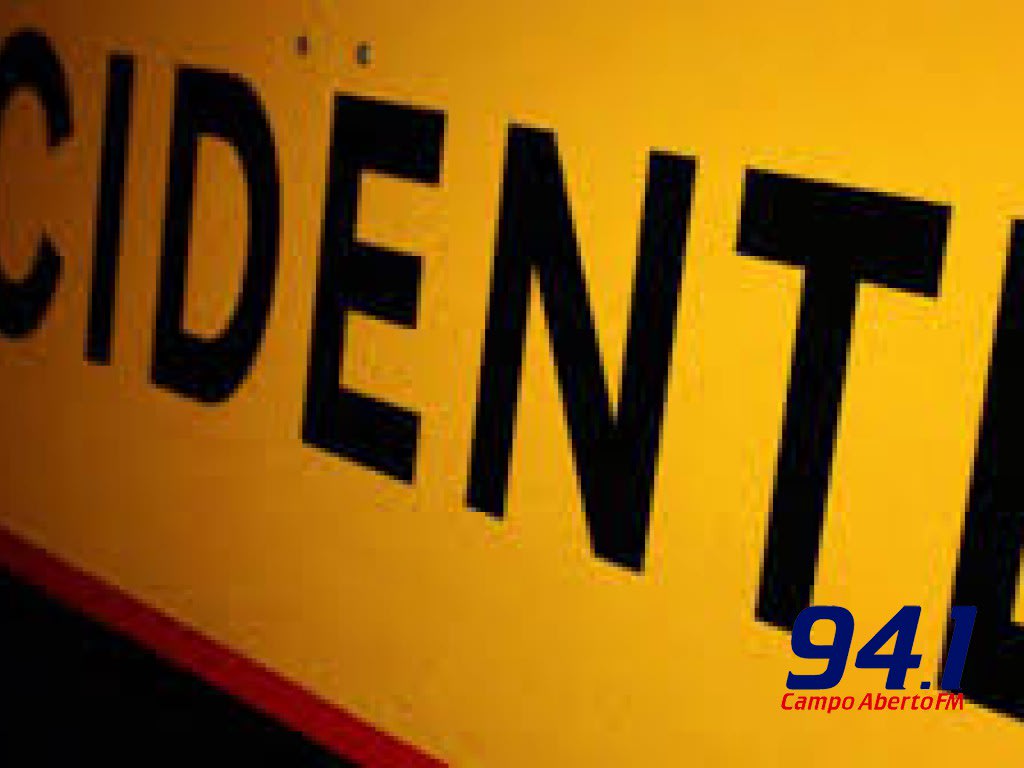 Rio Bonito: Capotamento Ã© registrado na PR 158 prÃ³ximo a usina de Salto Santiago