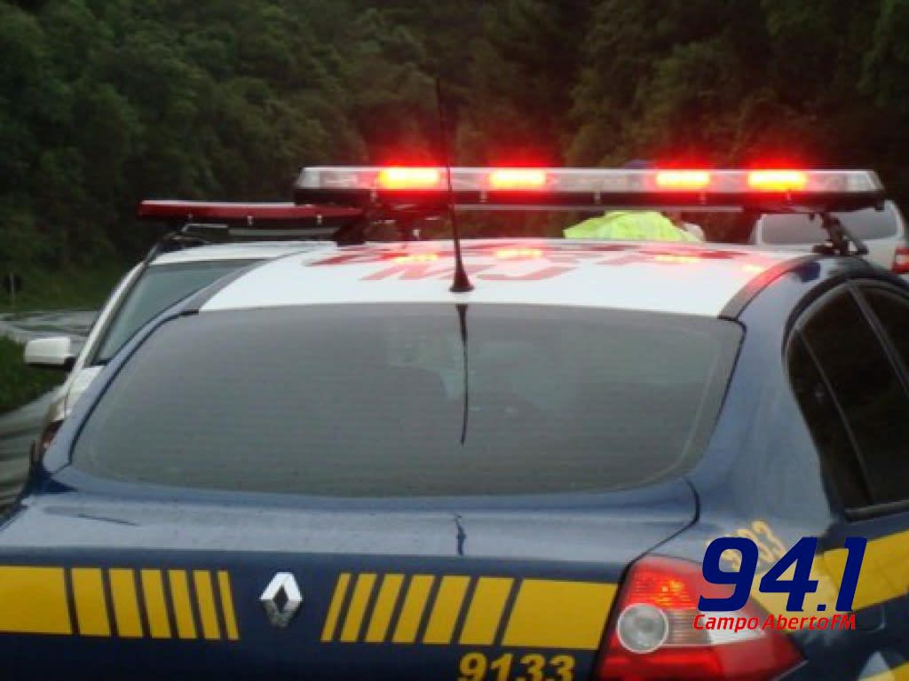 Cascavel: PRF prende 3 homens com arma de fogo na BR 277