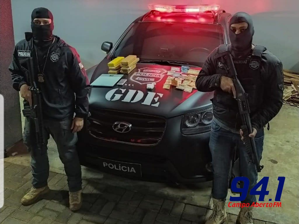 Laranjeiras: Policia Civil prende traficante e apreende drogas no bairro Presidente Vargas