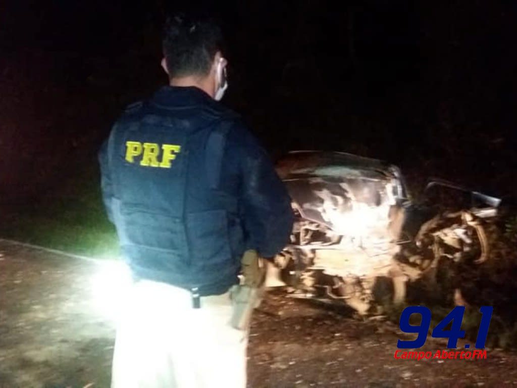 Irati: Duas pessoas morrem apÃ³s colisÃ£o frontal na BR 277