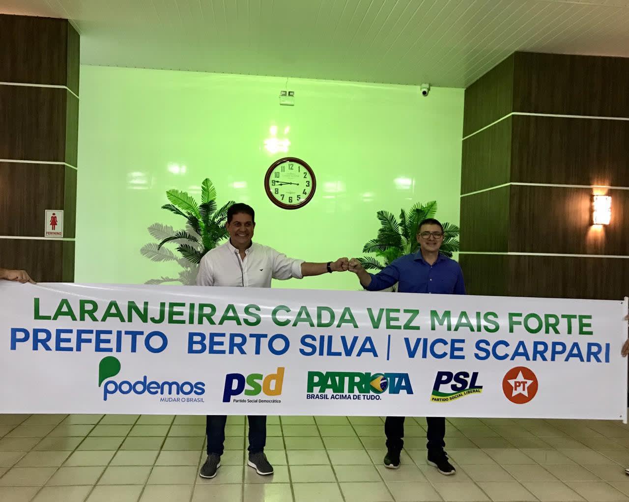 Podemos definiu em convenÃ§Ã£o Berto Silva como Candidato a prefeito