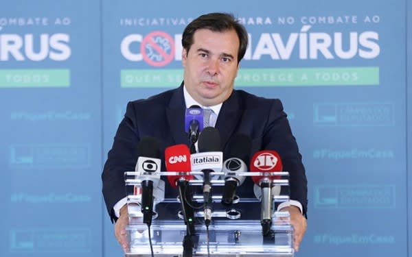 Rodrigo Maia tambÃ©m testa positivo para Covid-19